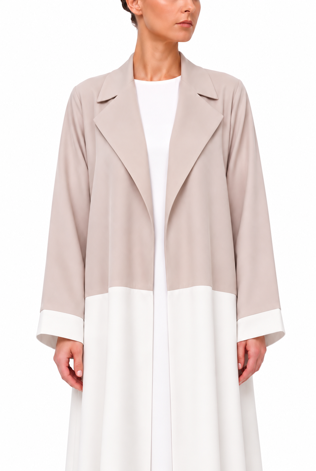 Two Tone Abaya