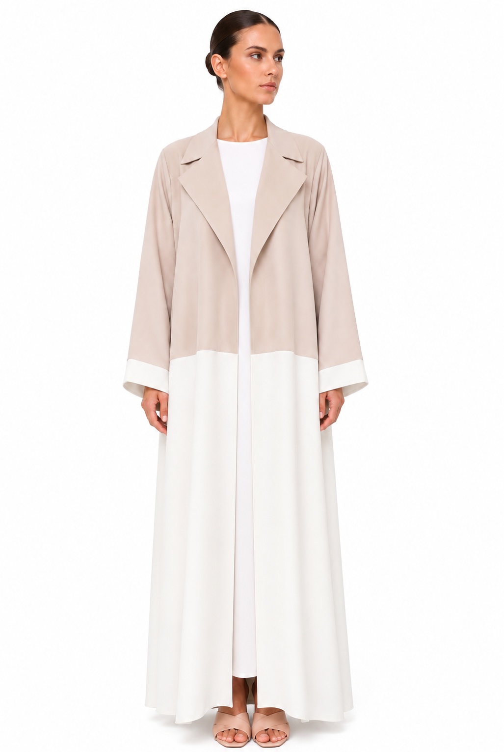 Two Tone Abaya