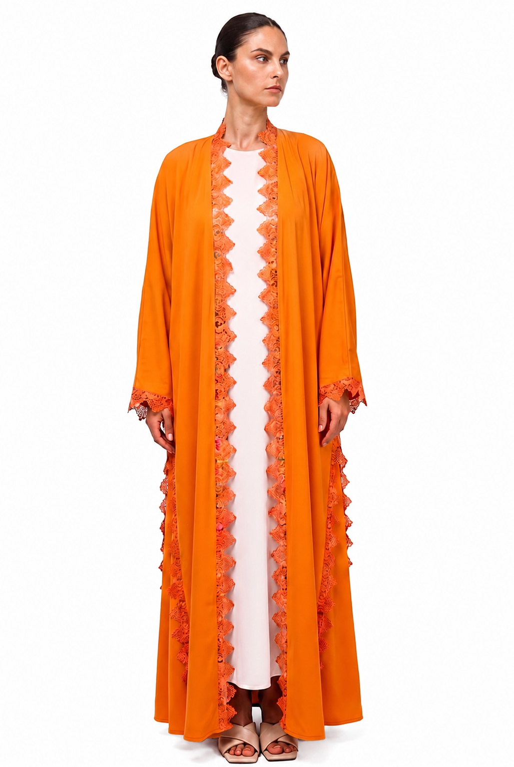 Lace abaya