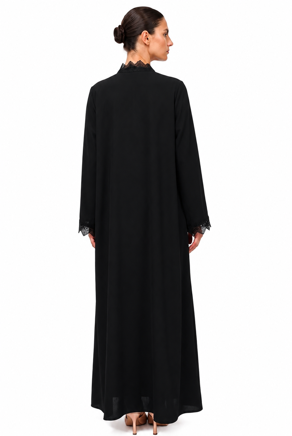 Lace abaya