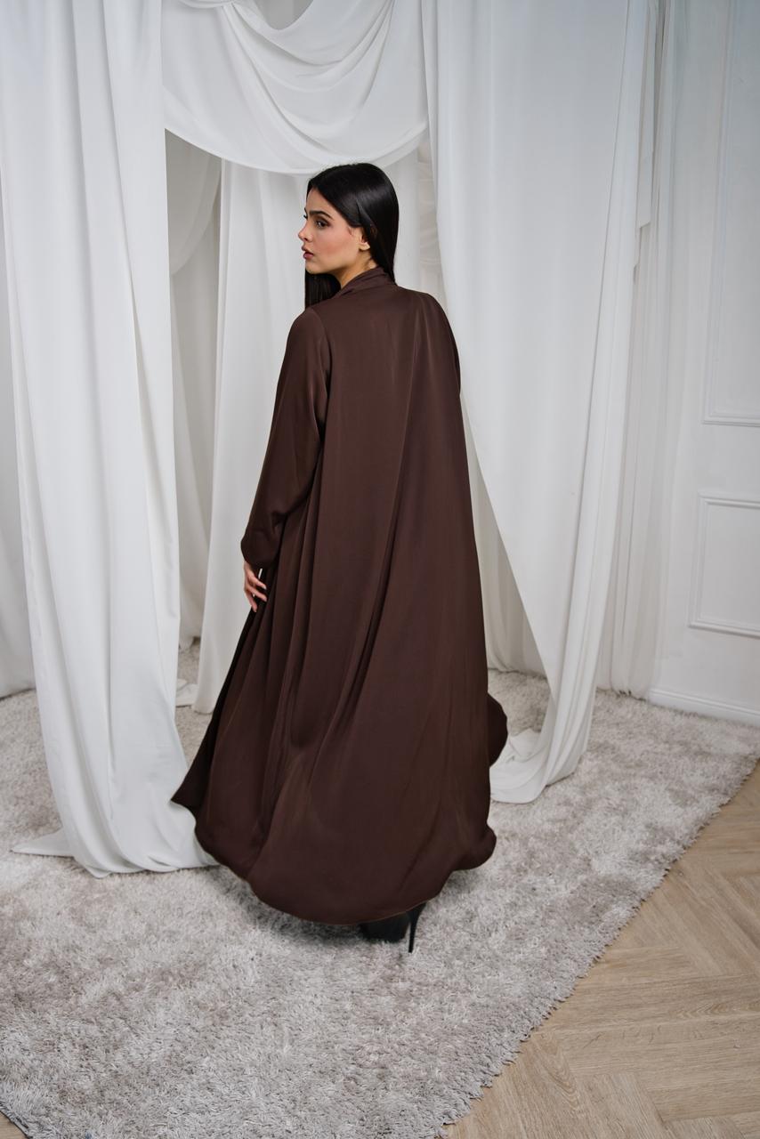 Chocolate Flow Abaya
