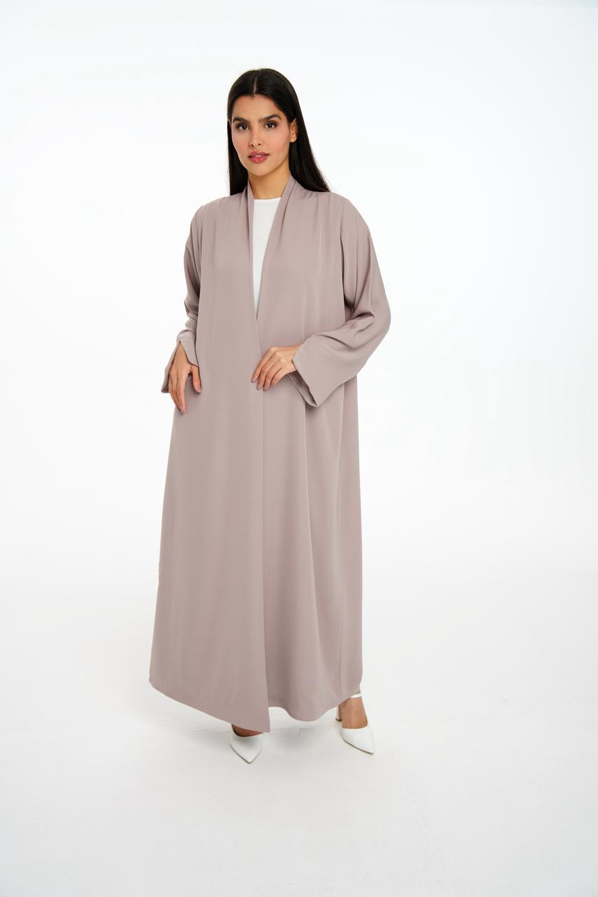 Beige Flow Abaya