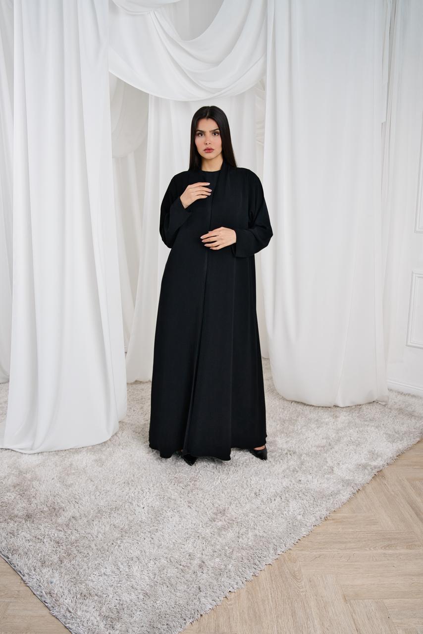 Black Flow Abaya
