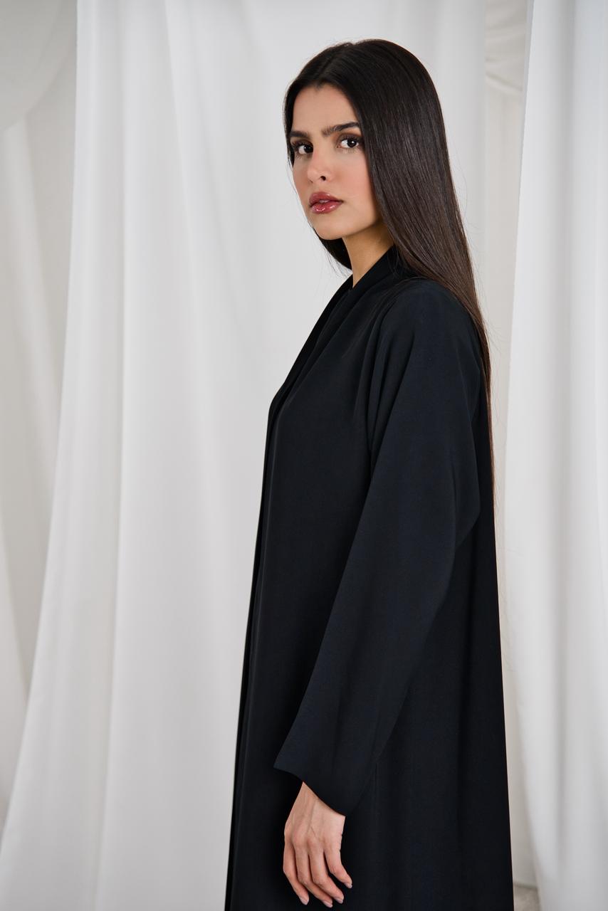 Black Flow Abaya