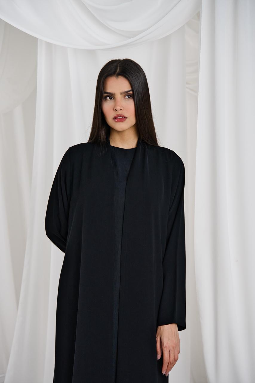 Black Flow Abaya