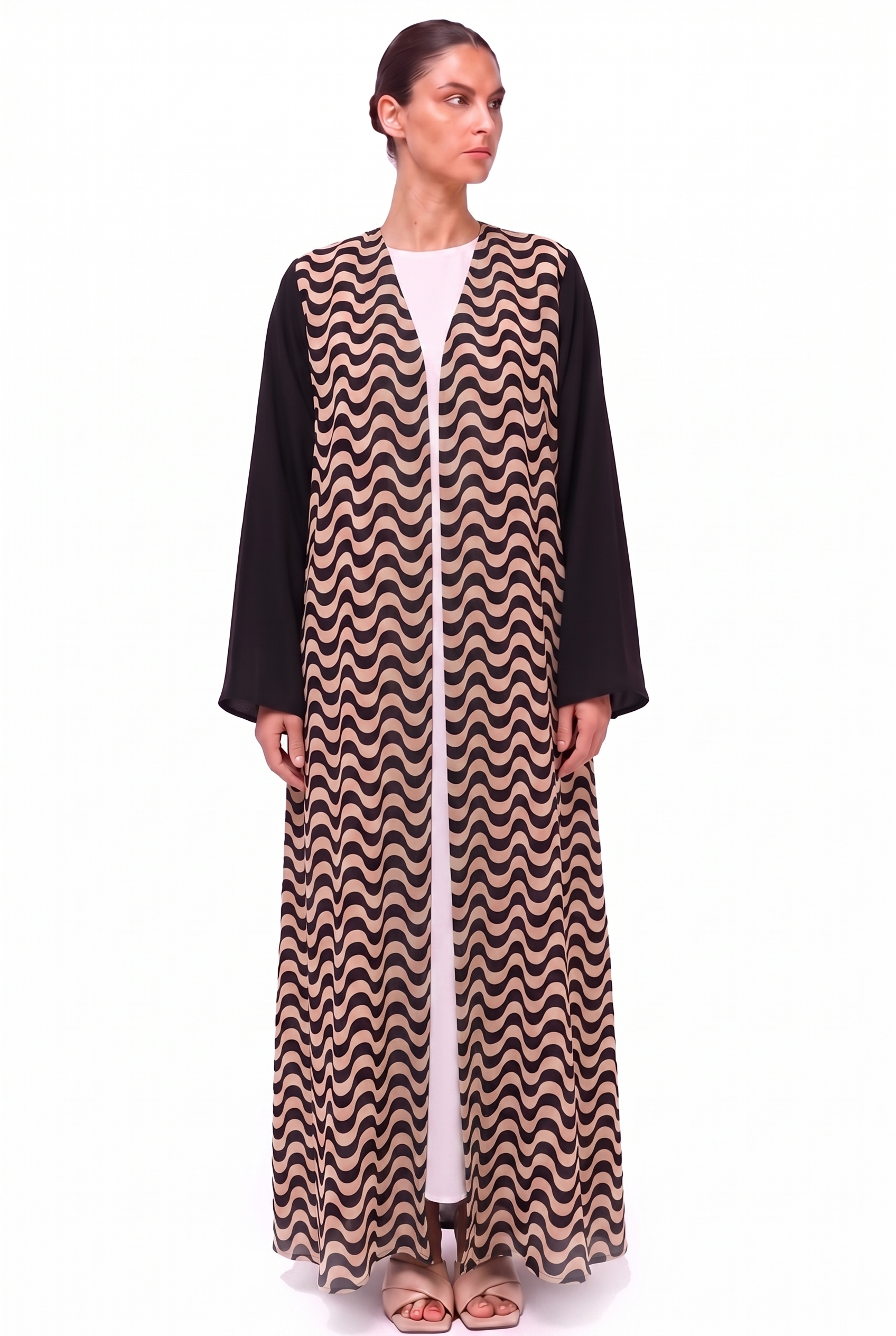 Wave Line Abaya