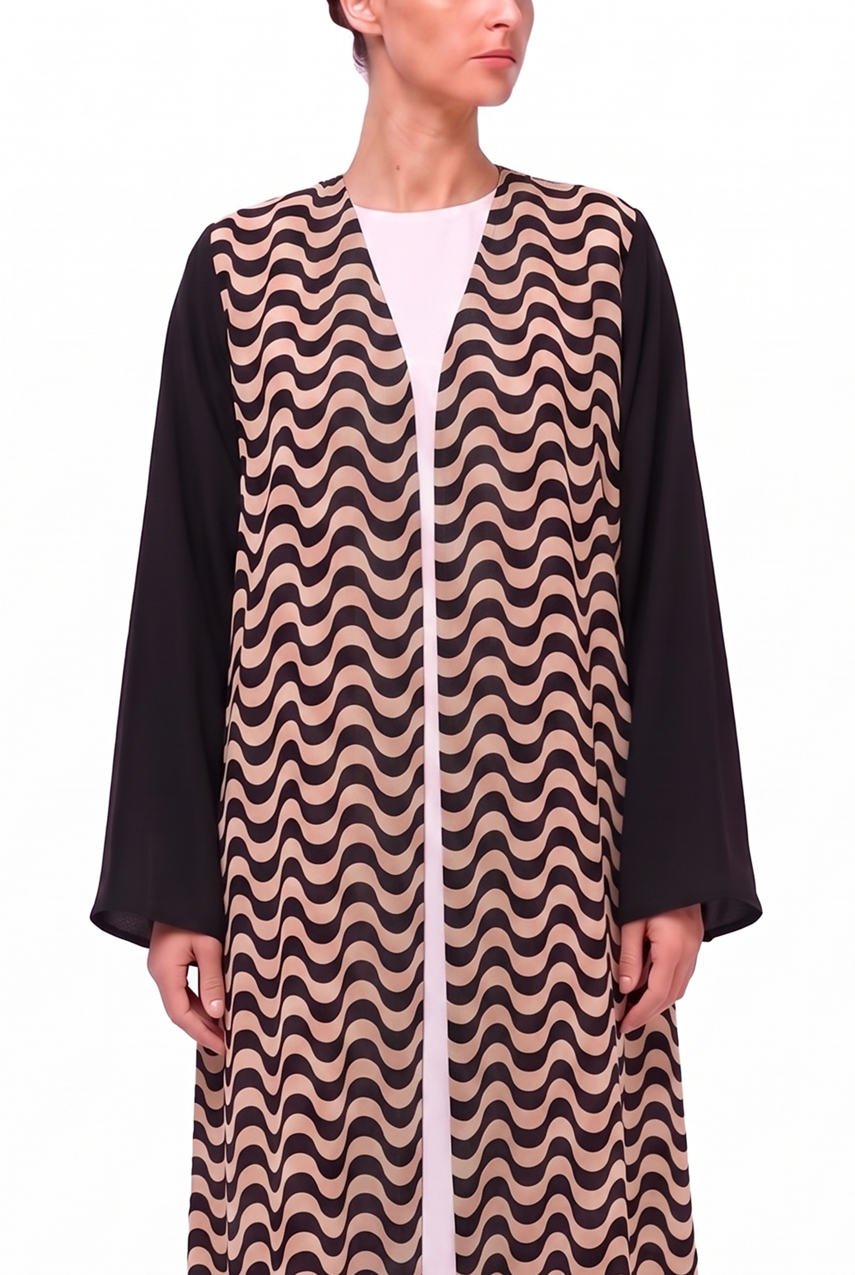 Wave Line Abaya